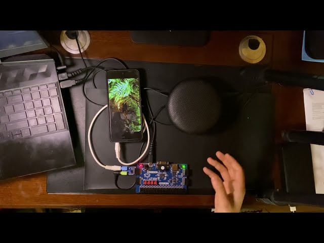 Real-time Audio Processing via FIR Filters on Basys-3 FPGA