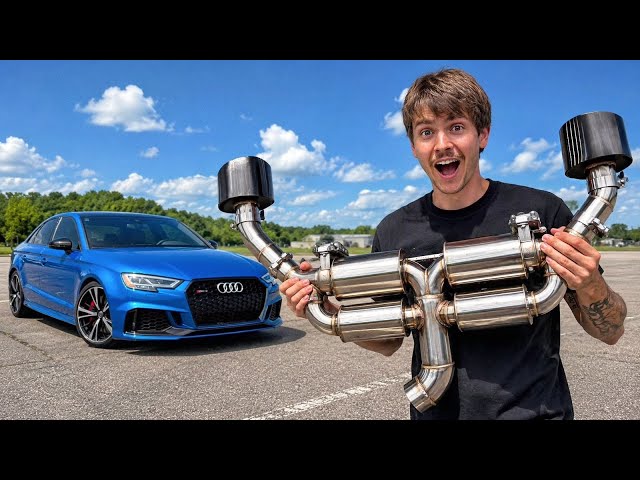 This exhaust turned my RS3 into an R8