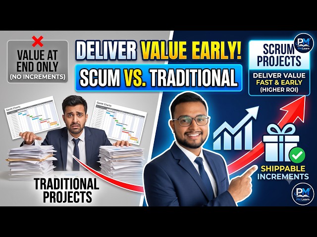 How Scrum Delivers Value Faster Than Traditional Project Management! 🚀