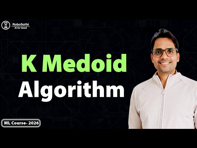 K-Medoids Algorithm | Partitioning Around Medoids (PAM) | Explained with Example