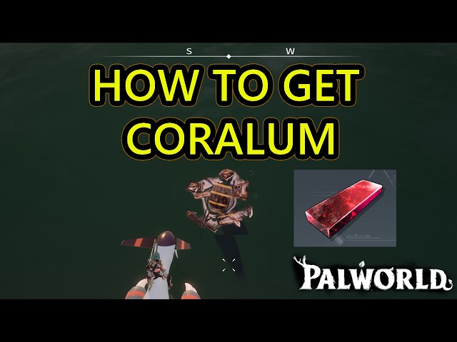 Palworld How to Get Coralum. Coralum Ore Location Guide, How to Make Coralum Ingot and Passive Farm