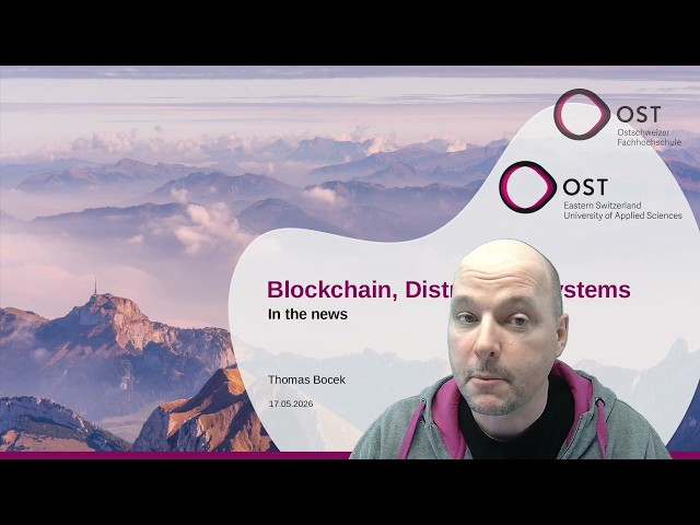 Distributed Systems & Blockchain - In the News