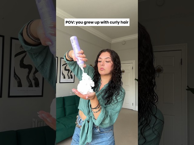 POV: you grew up with curly hair. I relate to all the phases 😅 do you? #curlyhair #hair #curlygirl