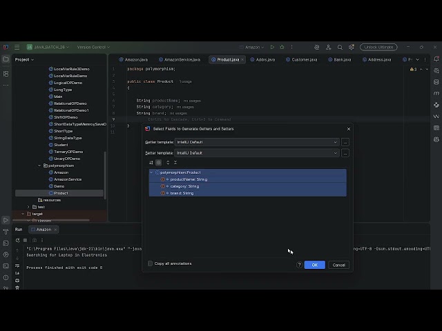 Java Polymorphism Part 2 | Advanced OOP Concepts with Practical Examples | TechM Academy