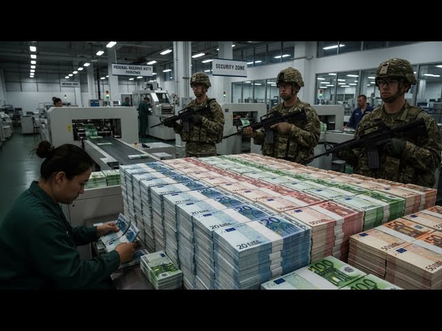 Inside Europe's money factory Decoding the printing and security of the Euro The entire process