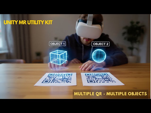 Spawn Different 3D Models on QR Codes in Unity (Meta XR)