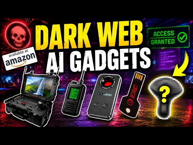 25 LEGAL "DARK WEB" AI Gadgets Only PROS Find On Amazon