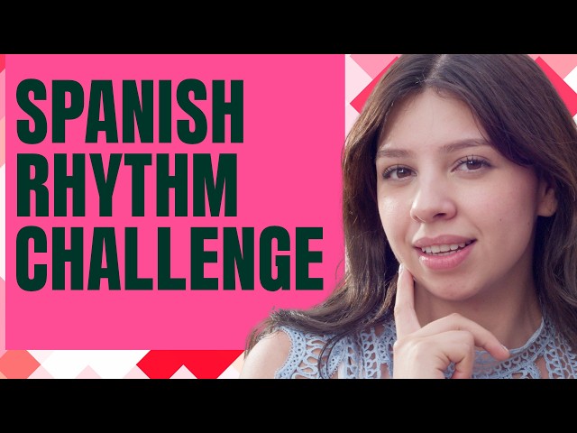 Spanish Pronunciation Practice | Rhythm Challenge Game