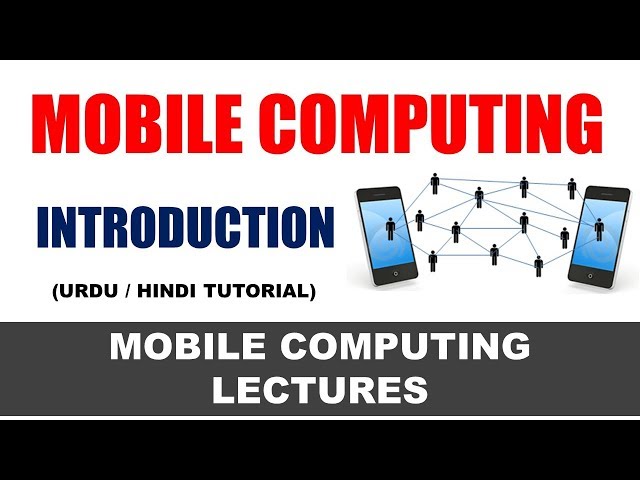 What is Mobile Computing ! Introduction mobile computing lecture notes