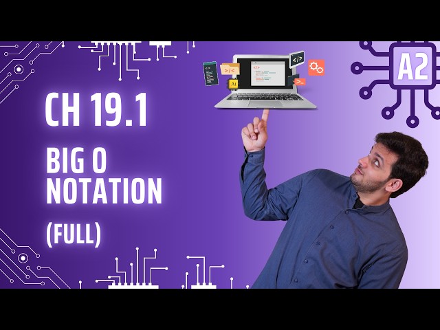 Ch 19.1 Big O Notation | Algorithms | A2 Level CS | 9618 P3