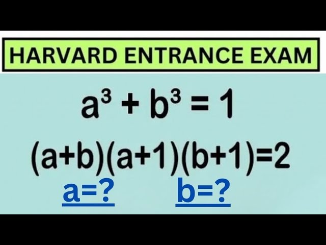 USA | Can you solve this? | Math Olympiad 