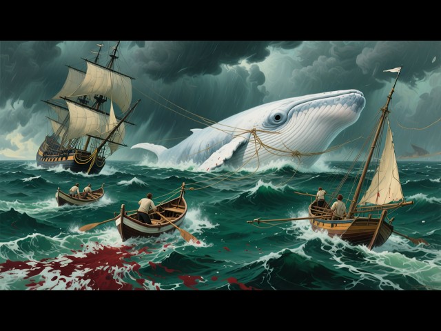 Moby-Dick by Herman Melville–Full Audiobook Part 2/2 (Chapter61 ~ End) | American Classic Literature