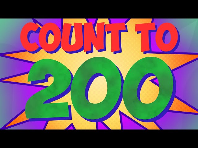Count to 200 and Exercise! | Jack Hartmann Counting Song | Numbers Song
