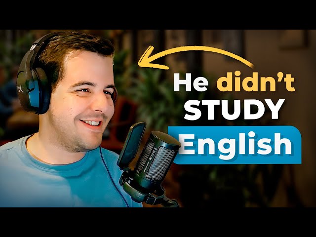 How He Started to Speak English Like a Native Without Studying — Real-Life Conversation