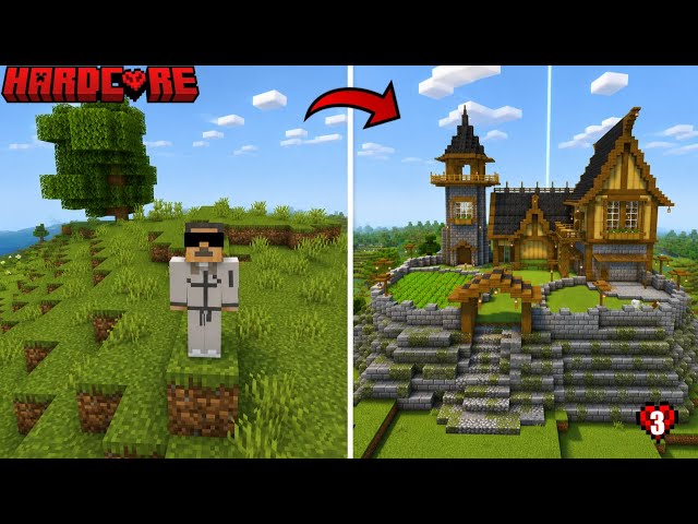 I Build The Ultimate Survival Base In Minecraft Hardcore - Episode 3