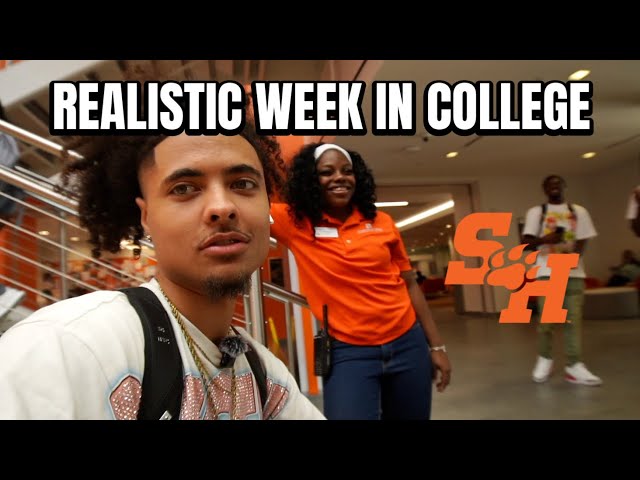 What a Realistic Week in College Looks Like! (GRWM, Class, Side Quests)