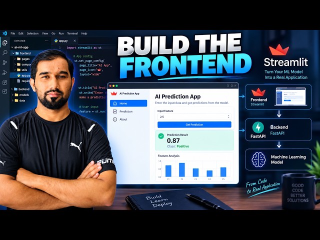 Build a Frontend for an AI/ML Application