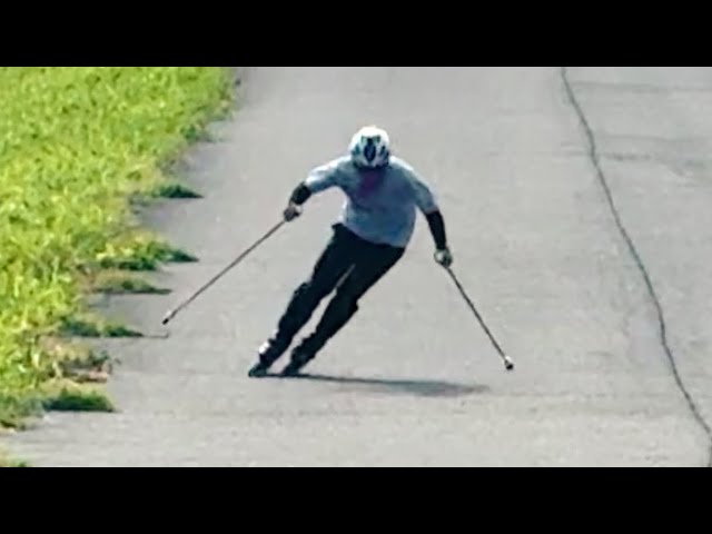 スキー上達のためのインライン練習 / Inline Skate Dryland Training for Skiers / Episode 353