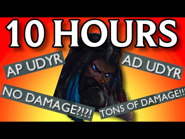 I Forced Myself to Play Udyr for 10 HOURS