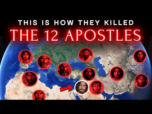 The Terrible End of the 12 Apostles on a Map
