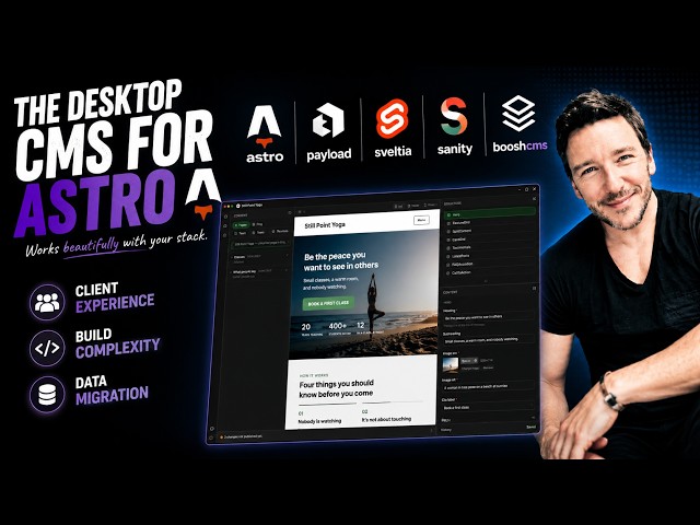 What CMS should you use for Astro websites?  Four choices compared