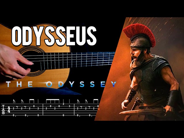 Odysseus - The Odyssey (Ludwig Göransson) [Fingerstyle Guitar TAB] Standard Tuning