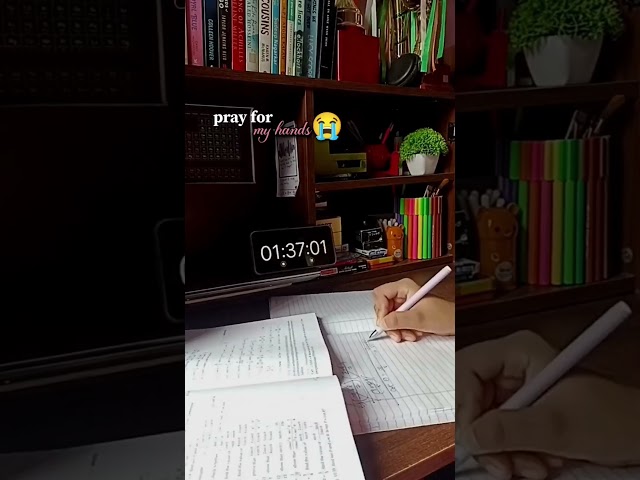 studying until my pen runs out 📝✍️ #study #productive #10thgraderstudyvlog