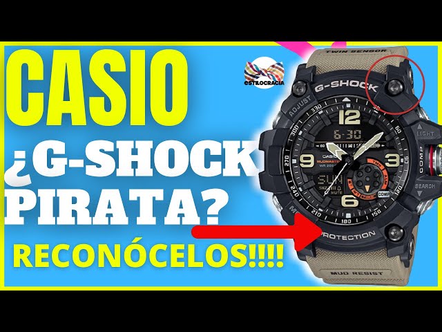 ⌚ #FAKE CASIO: HOW TO SPOT A PIRATE #G-SHOCK? 7 STEPS