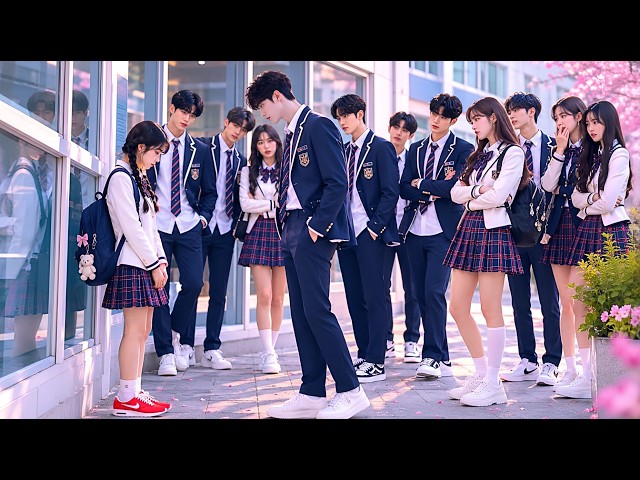 A Cute Girl Gets Bullied at Her New School… Until Two Popular Boys Fall for Her!