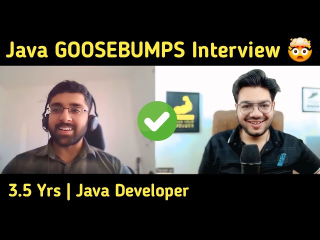 Java Spring Boot 3.5 Yrs Interview Experience
