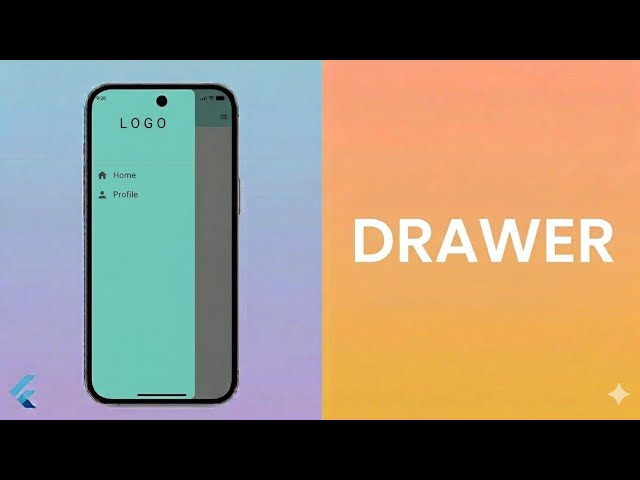 Flutter Drawer Widget Tutorial | Custom Side Menu Navigation | The Tech Leaf