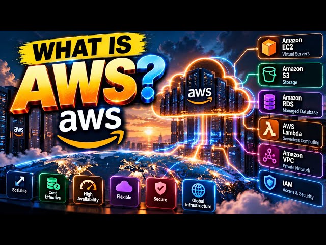 What is AWS? Amazon Web Services Explained in 9 Minutes | AWS for Beginners