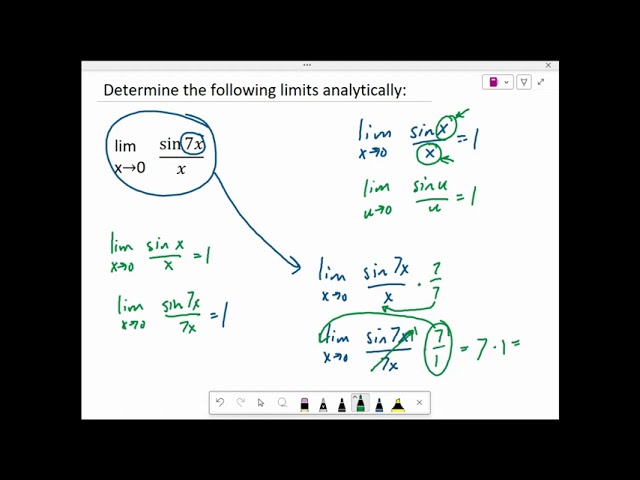 Calculus: Limits involving (sin x)/x