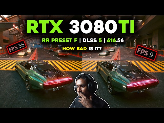 RTX 3080Ti | Cyberpunk 2077 DLSS 5 Performance Test with Ray Reconstruction 4.5 | 4K, 1440p, 1080p