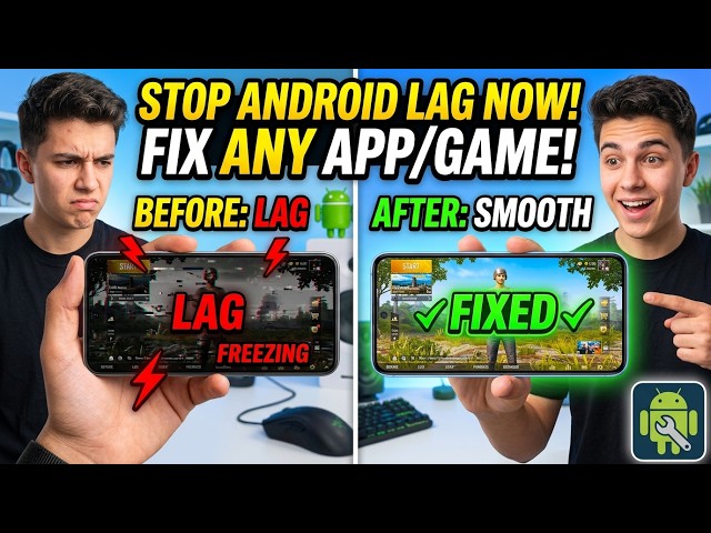 How to Fix Lag & Freezing on ANY Android App or Game
