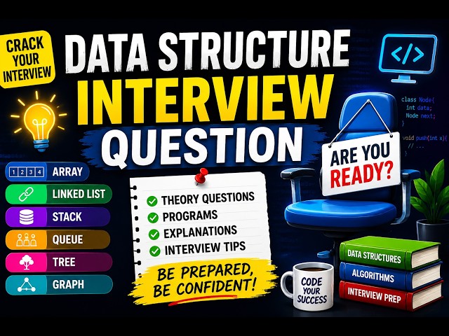 Data Structures Interview Questions and Answers – Complete Preparation Guide