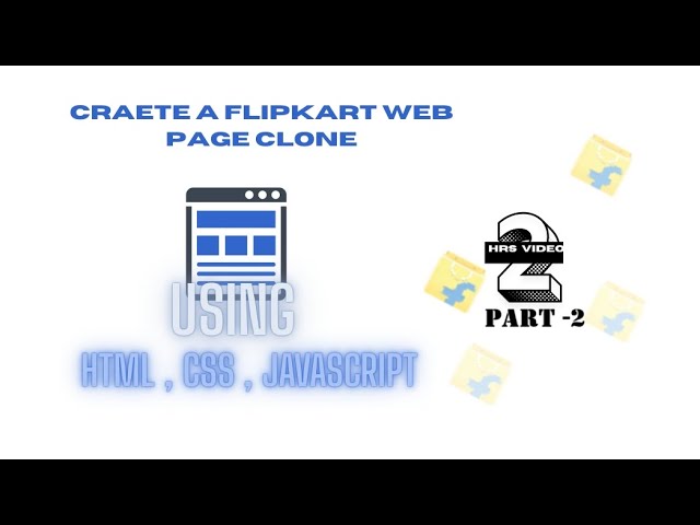 Flipkart Product Page Clone Tutorial: HTML, CSS, JavaScript from Scratch