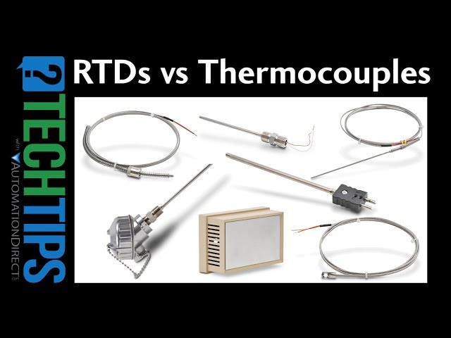 RTD vs Thermocouple: Temperature Sensors from AutomationDirect