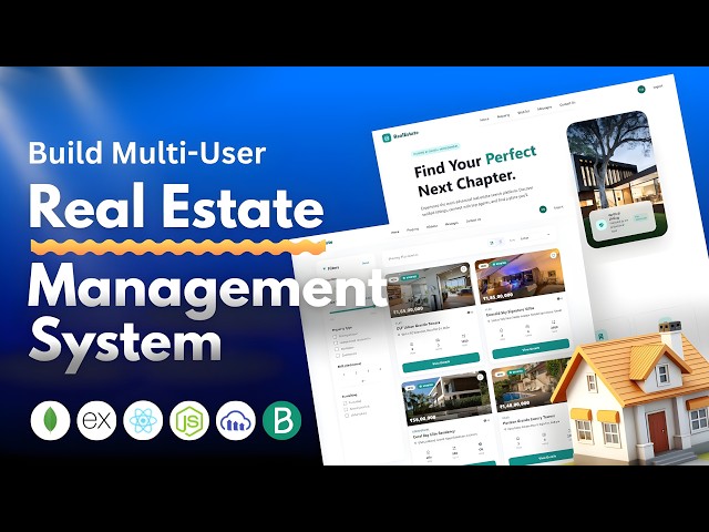 Build a Real Estate Management System using ReactJS | MERN Stack Full Project (Multi-User) 2026