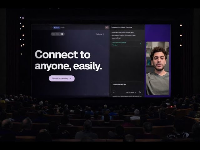 Day 3 — Import and connect your Github repo and vibe-code directly in your browser.