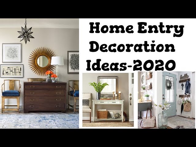 Design Decor ideas 2020 | Small Space Entrance Foyer Design | Hallway Decor Design 2020