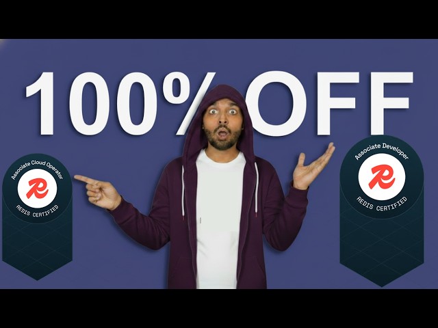 FREE 525$ Redis Certifications