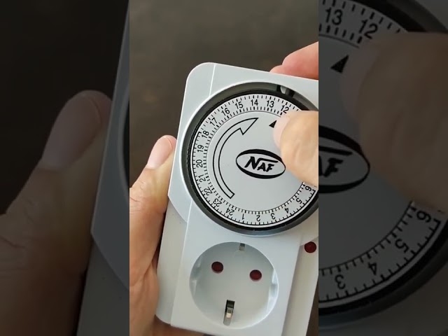 Cómo USAR un TIMER ANALÓGICO/ PROGRAMAR, CONFIGURAR TEMPORIZADOR ANÁLOGO, MECÁNICO #SHORTS