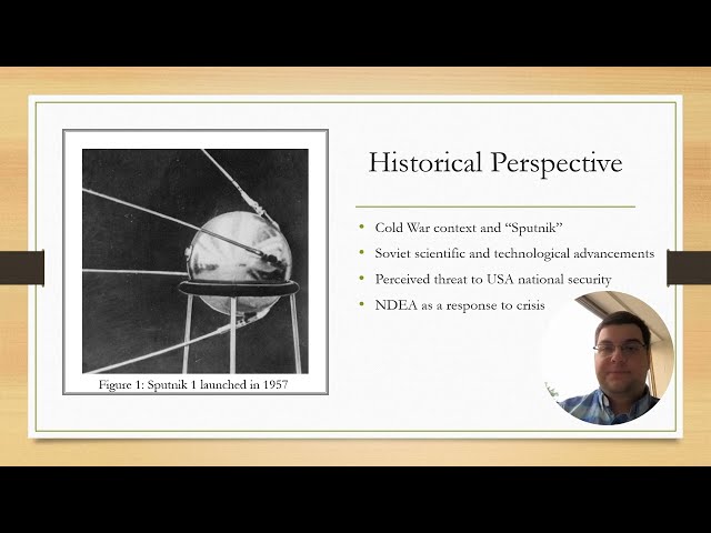 Historical and Philosophical Impacts of the NDEA of 1958