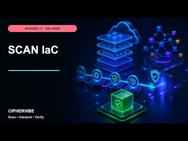 17. Infrastructure as Code Security | CipherVibe Cloud Security Architecture
