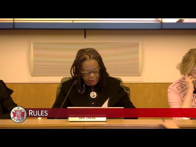 Senate of Virginia: Rules Committee on 2022-04-27 [Archival]