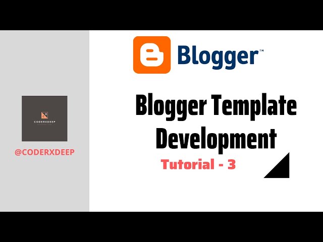 How To ADD CSS in Blogger Template [ Blogger Template Development Tutorial -3 ]
