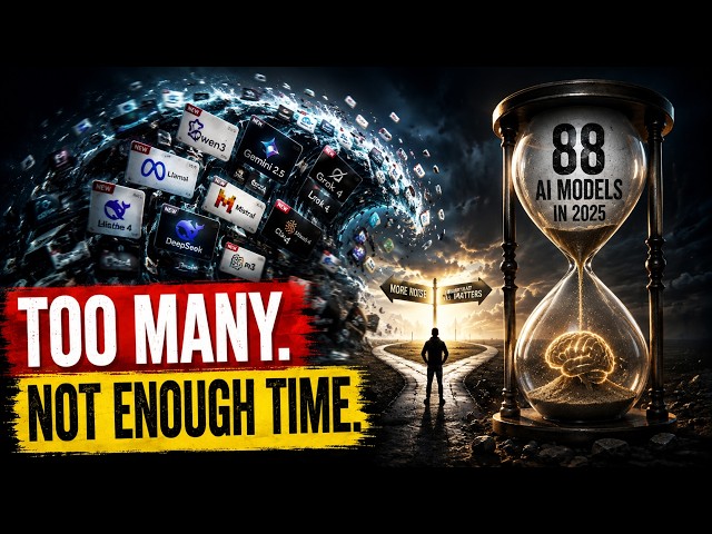 88 AI Models Dropped Last Year. You Were Never Meant to Keep Up