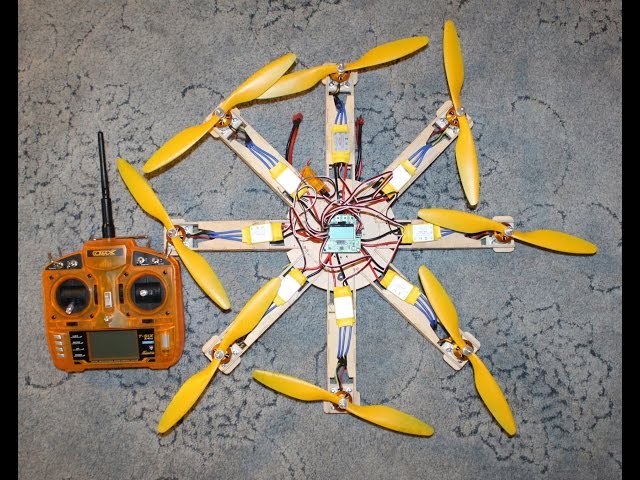 Modular Multicopter, Quads, Hex, Oct, Y4, Y6, OCT X4, up to 16 motors!