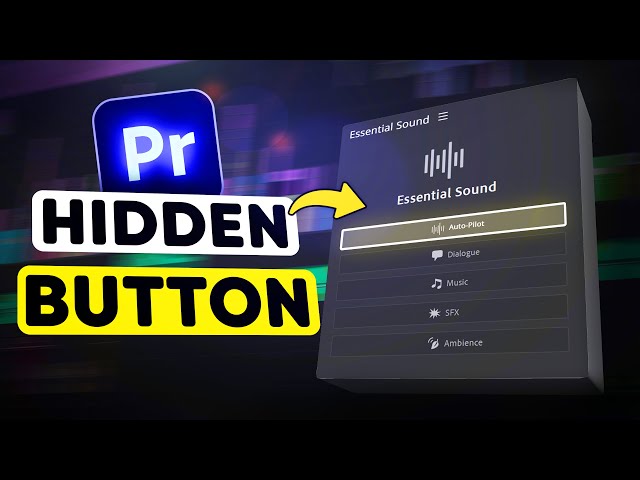 ESSENTIAL SOUND - Everything You Need To Know! (Premiere Pro Tutorial)